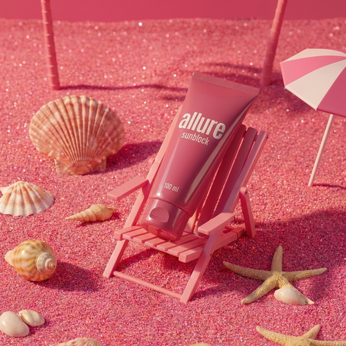Allure Mineral Sunblock  - 100ml (SPF 50)