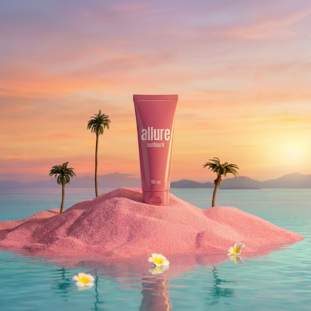 Allure Mineral Sunblock  - 100ml (SPF 50)